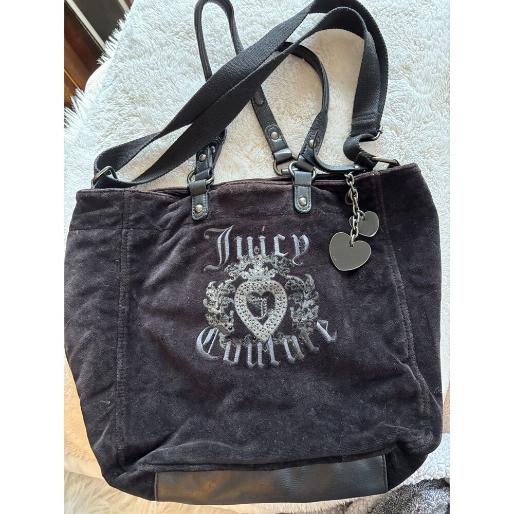 Vintage Y2K Juicy Couture Velour Tote Bag